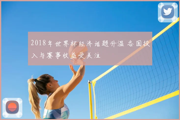 2018年世界杯经济话题升温 各国投入与赛事收益受关注